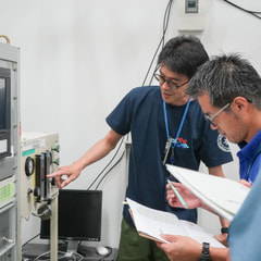 CO2連続観測の実機訓練