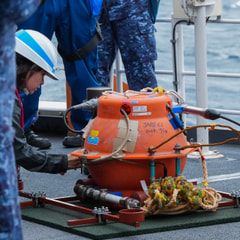 訓練航海実施中