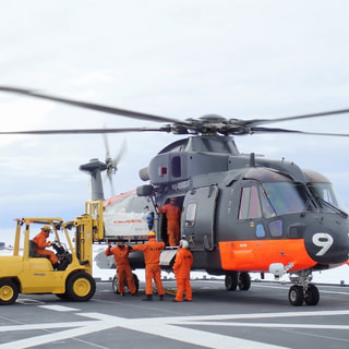 昭和基地沖での主な物資輸送作業が完了