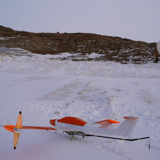 大気観測用UAV試験飛行