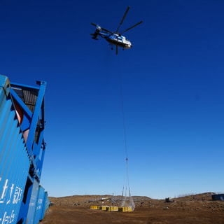 「RINGS」用ドラム缶燃料輸送