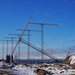 HFレーダー保守作業