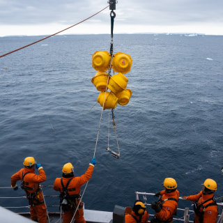 係留系観測（回収編）