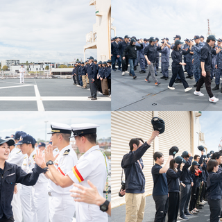 レグ2夏隊の下船